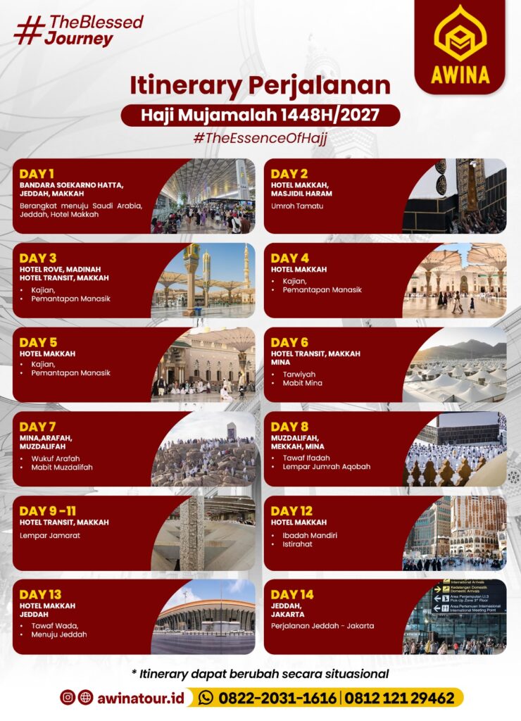 Itinerary TheEssenceOfHajj