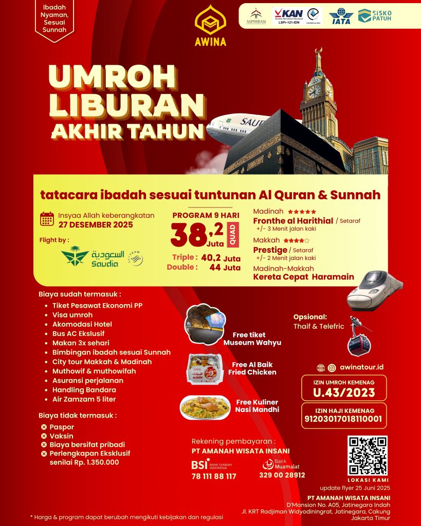 Umroh Akhir Tahun