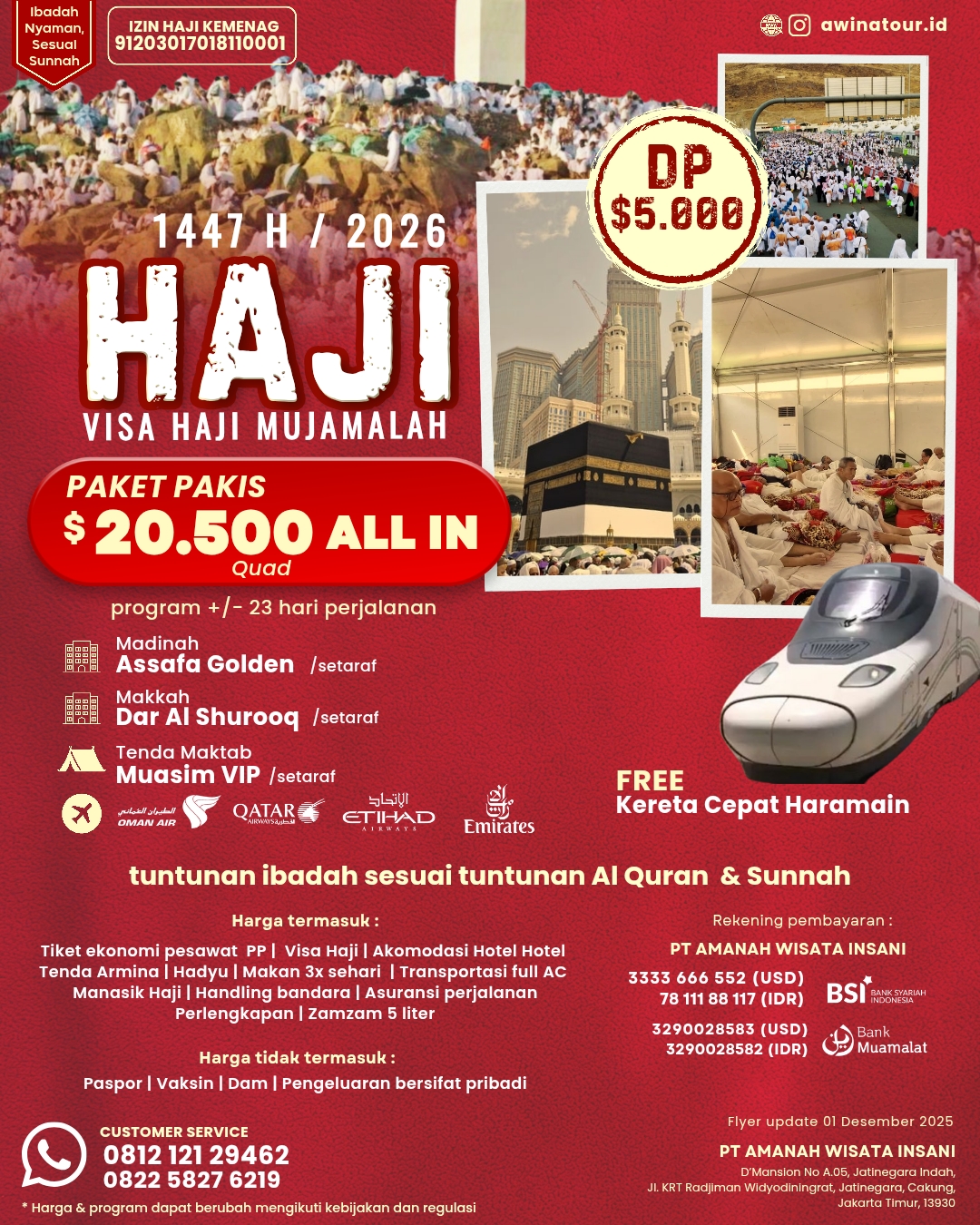 Haji Mujamalah Paket PAKIS