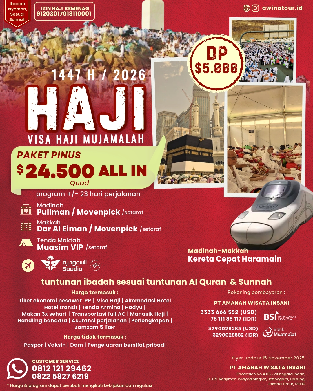 Haji Mujamalah Paket Pinus