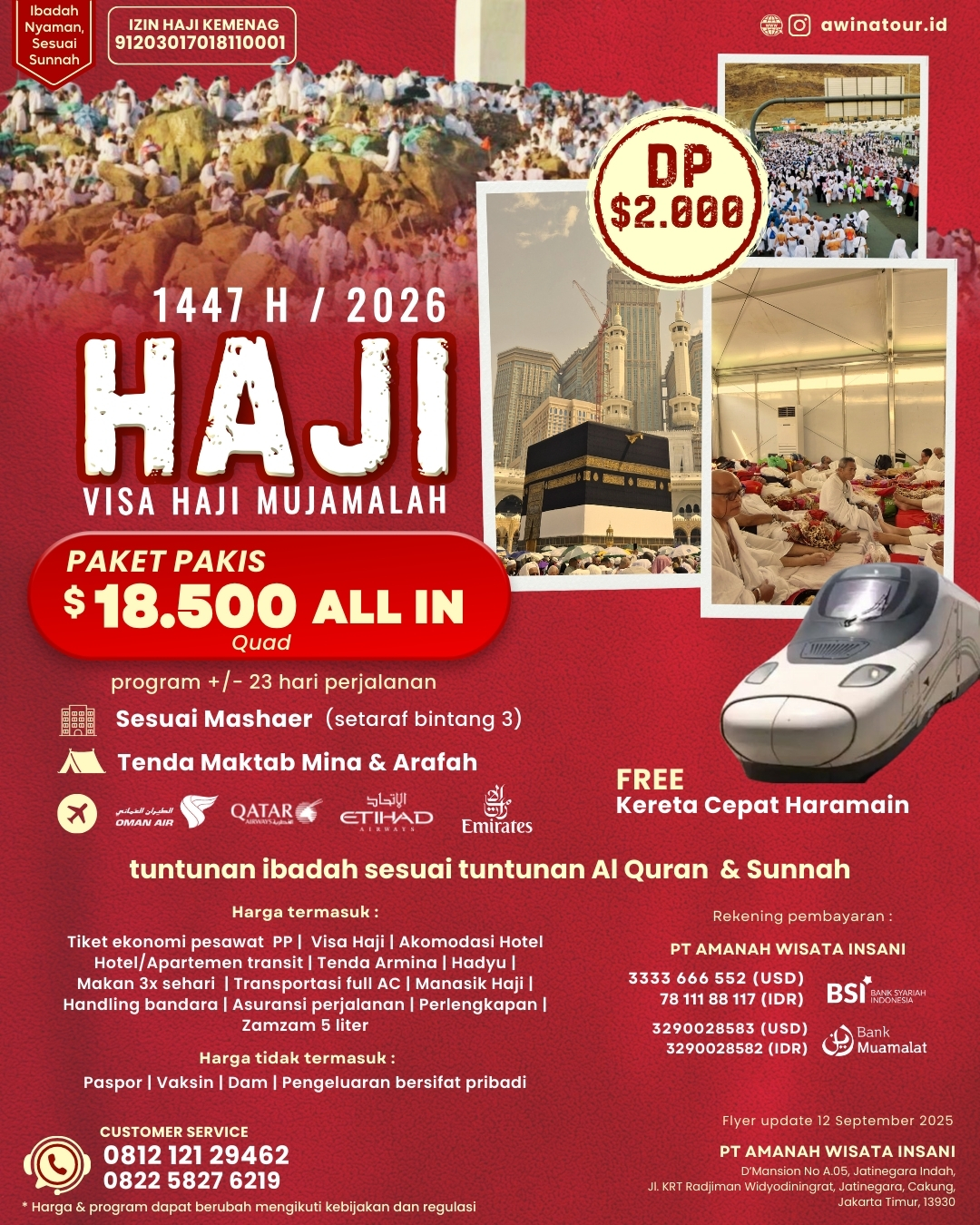Haji Mujamalah 2026 Paket Pakis