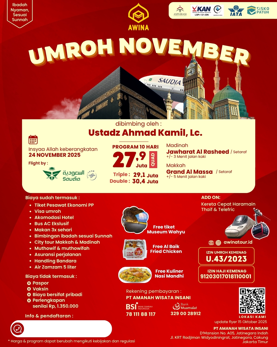 Umroh 24 Nov 2025 AWINA