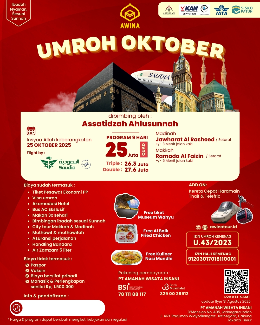 Umroh Oktober 2025