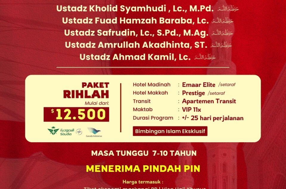 Haji Khusus AWINA Paket RIHLAH